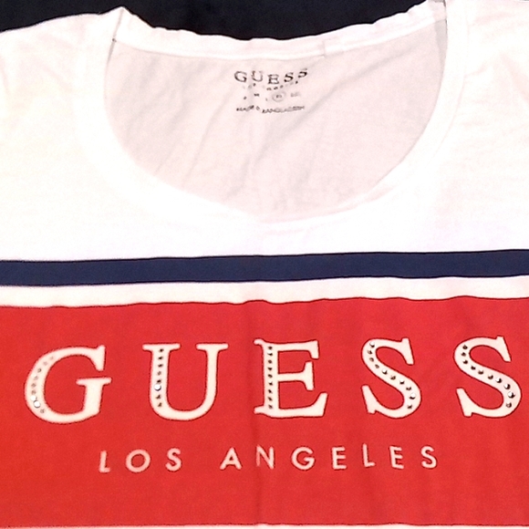 Guess.Tee..White&Red - Picture 4 of 4